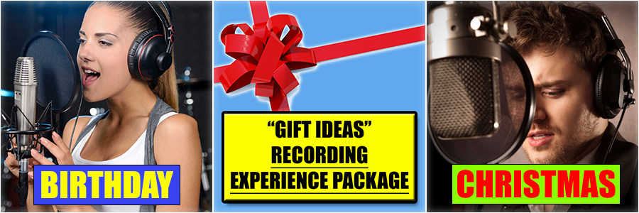 Gift Ideas Recording Experience
